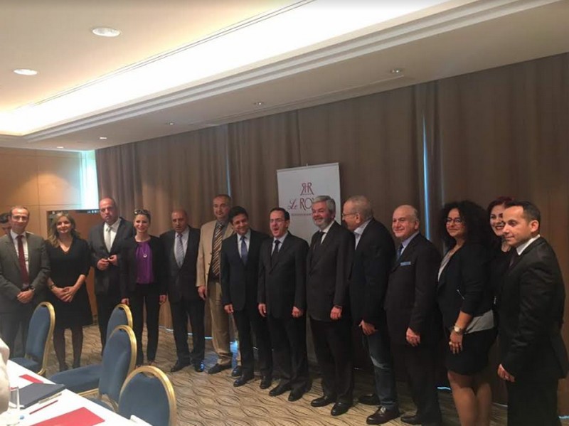 Minister of Tourism Avedis Guidanian and Nadim Freiha Launch Visit Lebanon 2017 